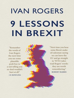 cover image of 9 Lessons In Brexit